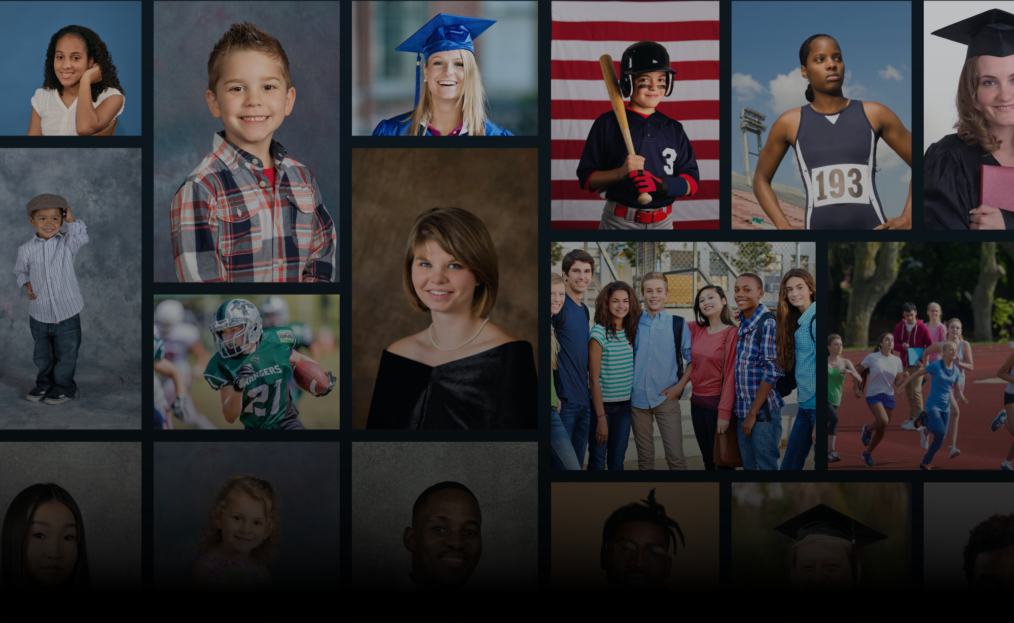 school & sports banner