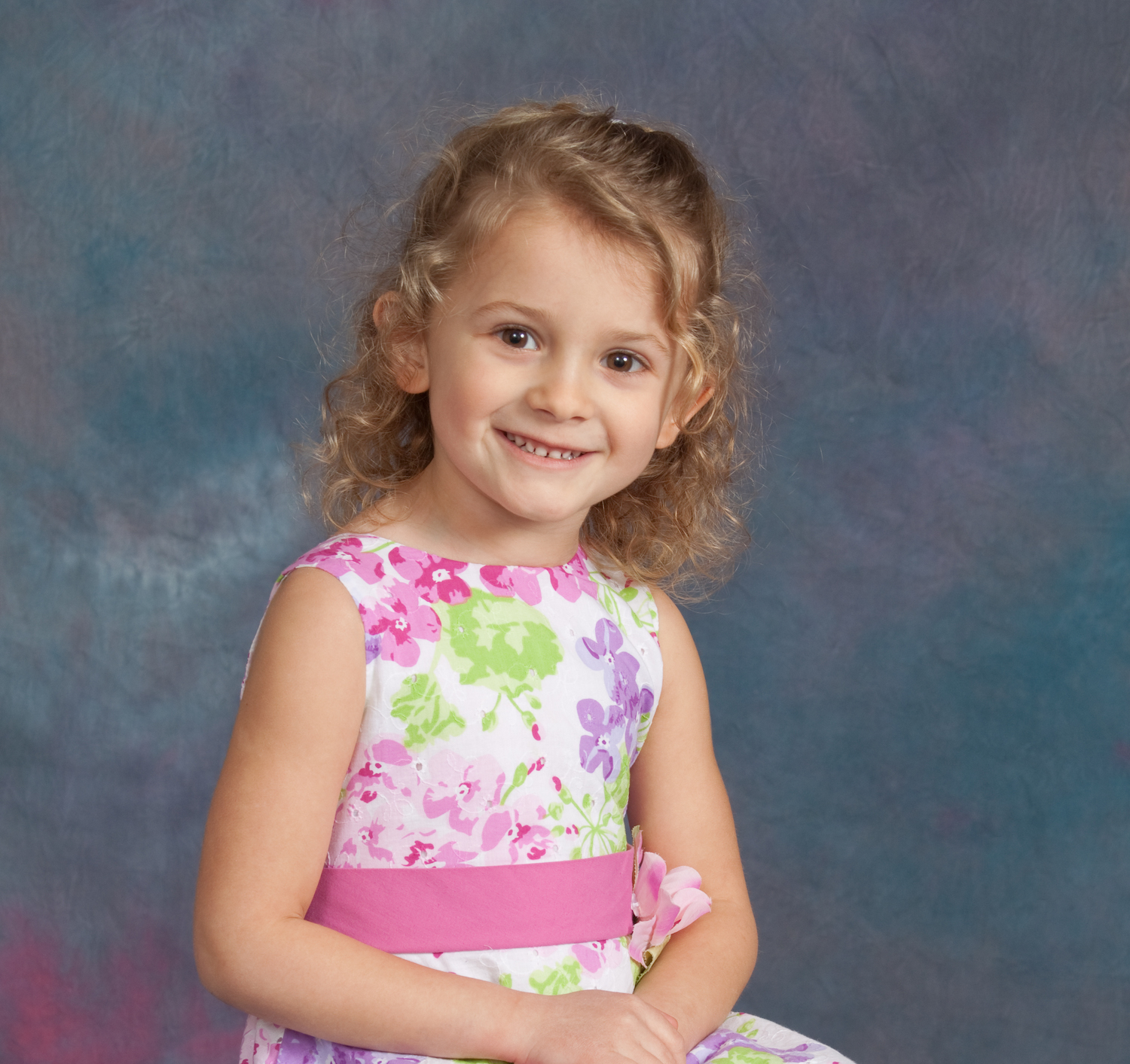 Shown here is a portrait of a nine year old boy. Image is like a school picture or yearbook photograph.
