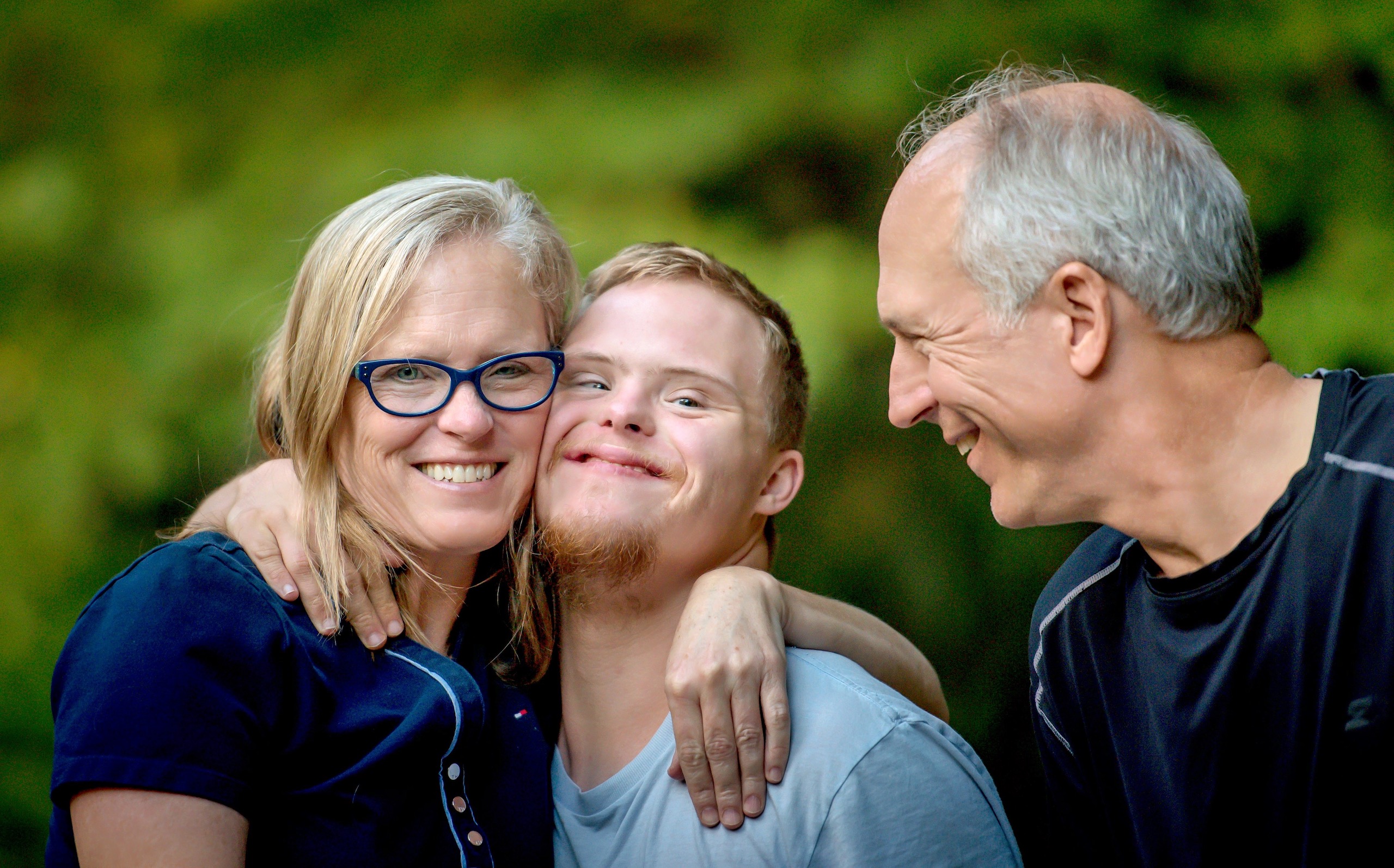 family before background is removed
